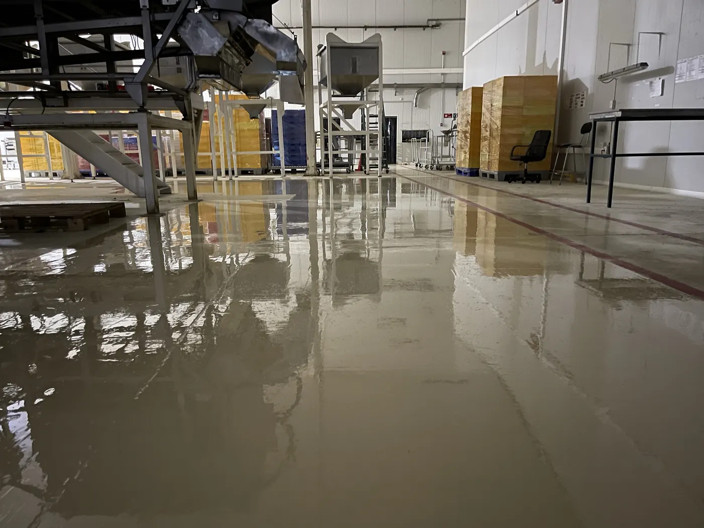 Piso Epóxico en Planta de Alimentos — fotografía 9 de 11